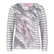 Glitter Gestreept Shirt met Dierenprint Betty Barclay , Multicolor , D...