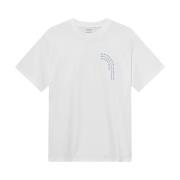 Waterverf Kust T-Shirt Les Deux , White , Heren