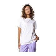 Motel Loosefit Tee Vrouwen Trendy T-shirt Colourful Rebel , White , Da...