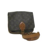 Pre-owned Canvas louis-vuitton-bags Louis Vuitton Vintage , Brown , Da...