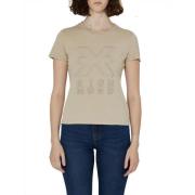 Casual T-shirt in Almond Milk Richmond , Beige , Dames