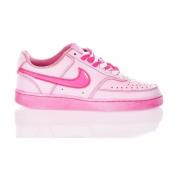 Roze Aangepaste Sneakers Damesschoenen Nike , Pink , Dames