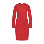 Scarlet Jurk-LS Technisch Jersey | Rood Jane Lushka , Red , Dames