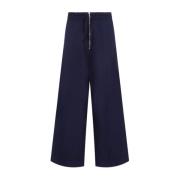 Blauwe Primo Broek Heren Broek Dries Van Noten , Blue , Heren