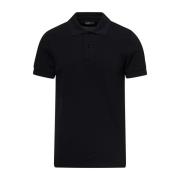 Zwarte Polo Shirt Klassieke Kraag Tom Ford , Black , Heren