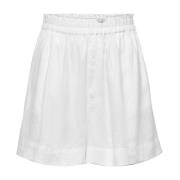 Casual Shorts Only , White , Dames