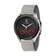 Traguardo Roestvrijstalen Horloge Maserati , Gray , Heren