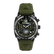 Wildcat Chrono Horloge Philipp Plein , Green , Heren