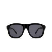 Gg1316S Zonnebril Zwarte Frame Gucci , Black , Unisex