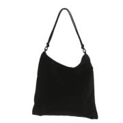 Pre-owned Velvet prada-bags Prada Vintage , Black , Dames