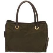 Pre-owned Fabric totes Celine Vintage , Green , Dames