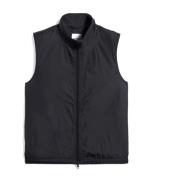 Stijlvolle Jas Vest voor Mannen Aspesi , Black , Heren