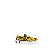 Bloemenprint Slip-On Canvas Sneakers Marni , Multicolor , Dames