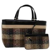Pre-owned Wool handbags Burberry Vintage , Multicolor , Dames