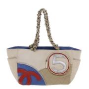 Pre-owned Canvas totes Chanel Vintage , Multicolor , Dames