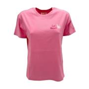 Roze Catwoman T-shirt en Polo MC2 Saint Barth , Pink , Dames