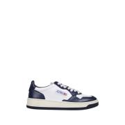 Moderne Vrouw Wit/Blauw Sneaker Autry , Multicolor , Dames