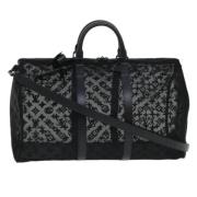 Pre-owned Fabric travel-bags Louis Vuitton Vintage , Black , Dames