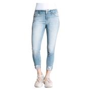 Skinny Jeans Nova Blauw Zhrill , Blue , Dames