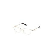 Elegante Rechthoekige Bril Guess , Yellow , Dames