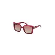 Stijlvolle zonnebril voor vrouwen Guess , Red , Unisex