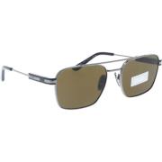 Stijlvolle UV-beschermende zonnebril Prada , Gray , Unisex