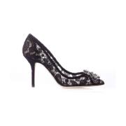 Regenboog Kant Bellucci Zwart Kristal Pumps Dolce & Gabbana , Black , ...