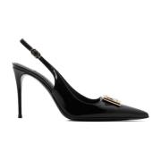 Zwarte hakken schoenen Dolce & Gabbana , Black , Dames