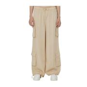 Cargo Broek in Almond Milk Richmond , Beige , Dames