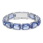 Elegant Blauw Kristal Armband Millenia Swarovski , Blue , Dames