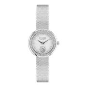 Lea Petite Kristalhorloge Versus Versace , Gray , Dames