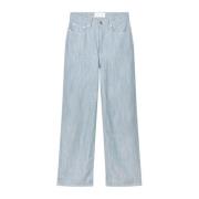 Flared Shelly Breeze Denim Jeans Samsøe Samsøe , Blue , Dames