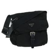 Pre-owned Canvas prada-bags Prada Vintage , Black , Dames