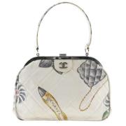 Pre-owned Canvas handbags Chanel Vintage , Multicolor , Dames