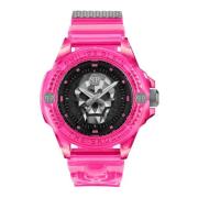 Skull Scuba Duba Edition Horloge Philipp Plein , Pink , Dames