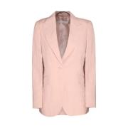 Lichtroze Jassen - Natuurlijke Stijl Stella McCartney , Pink , Dames