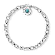 Turquoise Charm Armband X0229-404-17 Thomas Sabo , Gray , Dames