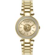 Brick Lane Crystal Dames Gouden Horloge Versus Versace , Yellow , Dame...