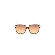 Stijlvolle zonnebril voor vrouwen Tod's , Brown , Unisex