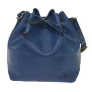 Pre-owned Leather louis-vuitton-bags Louis Vuitton Vintage , Blue , Da...