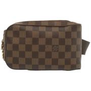 Pre-owned Canvas shoulder-bags Louis Vuitton Vintage , Brown , Dames