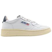 Vintage Low Top White Blue Sneakers Autry , White , Heren