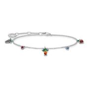 Kleurrijk Fruit Bedelarmband Thomas Sabo , Gray , Dames