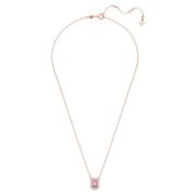 Millenia Octagon-Cut Ketting, Paars, Roségoudlegeringlaag Swarovski , ...