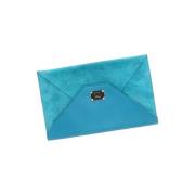 Pre-owned Suede clutches Jimmy Choo Pre-owned , Blue , Dames