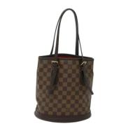 Pre-owned Canvas totes Louis Vuitton Vintage , Brown , Dames