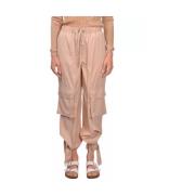 Loszittende broek Gran Sasso , Beige , Dames