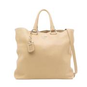 Pre-owned Leather prada-bags Prada Vintage , White , Dames