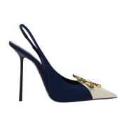 Sterrenversierde slingback-pumps Saint Laurent , Multicolor , Dames