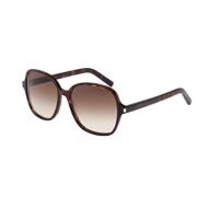 Classic 8 Zonnebril Saint Laurent , Brown , Dames